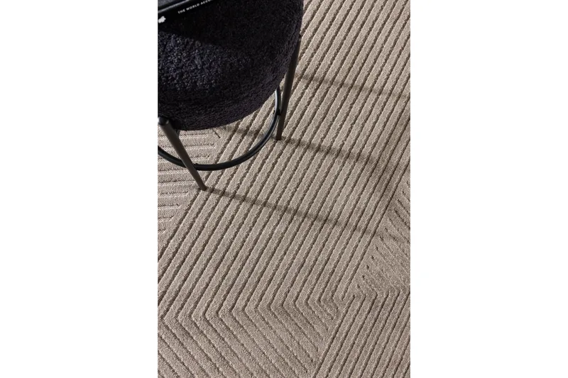 Aron Plastmatta 200x290 cm - Brun - Textil & mattor - Mattor - Modern matta - Wiltonmattor