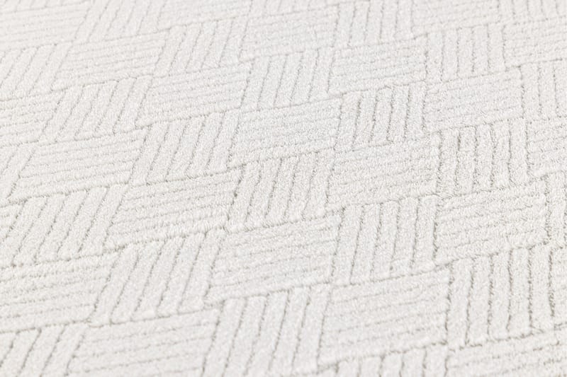 Todd Plastmatta 160x230 cm - Vit - Textil & mattor - Mattor - Modern matta - Bomullsmatta