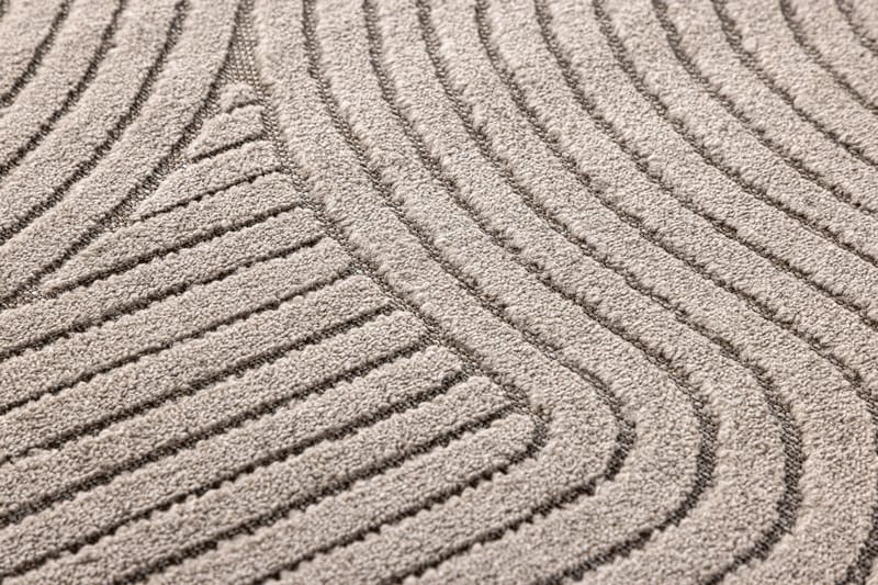 Vince Plastmatta 160x230 cm - Brun - Textil & mattor - Mattor - Modern matta - Viskosmatta & konstsilkesmatta