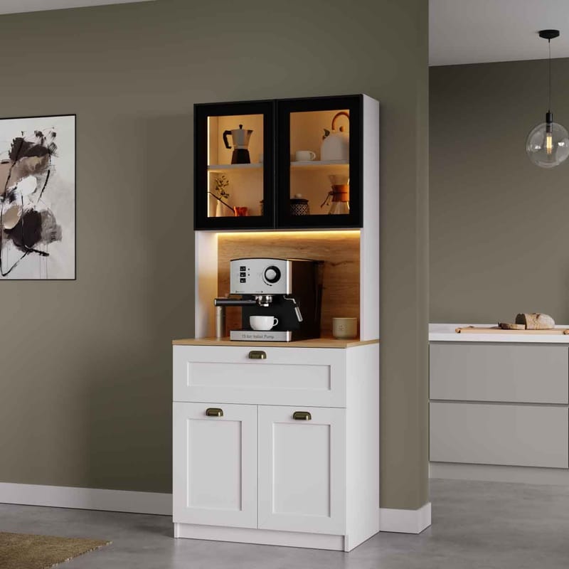 Kuro Kaffebord 80x190x44 cm - Vit - Hus & renovering - Kök & bad - Kök & tvättstuga