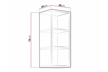 Templemore Köksskåp 30 cm - Vit - Hus & renovering - Kök & bad - Kök & tvättstuga