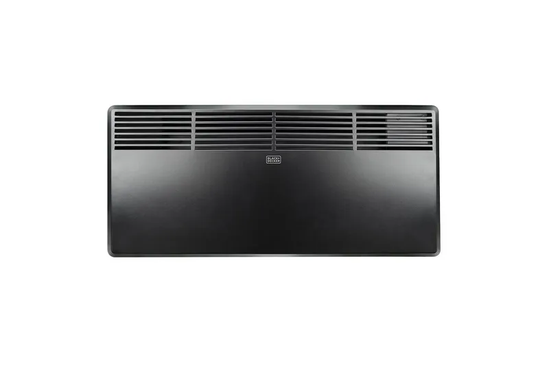 Elradiator för Badrum Black+Decker Svart, Svart