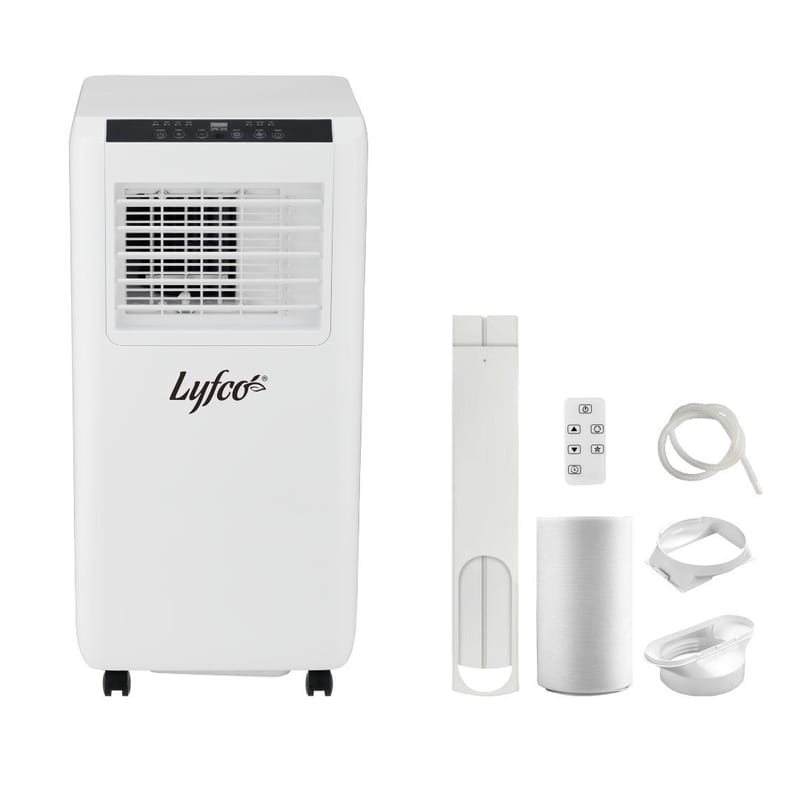 Smidig portabel AC | LED-display | Kyler upp till ca 25 m² | 7000 BTU - Hus & renovering - Klimatkontroll - Luftkonditionering & kylare