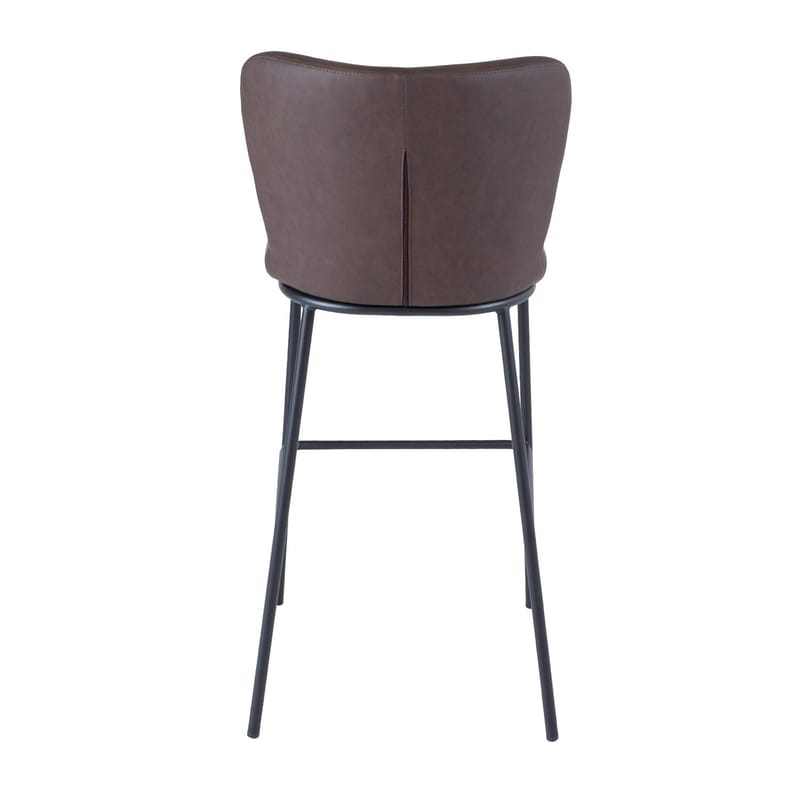 Barstol Savoy 110x40xh74 cm, melamin med ekbark - brun - Hushåll - Bar & vin - Barmöbler