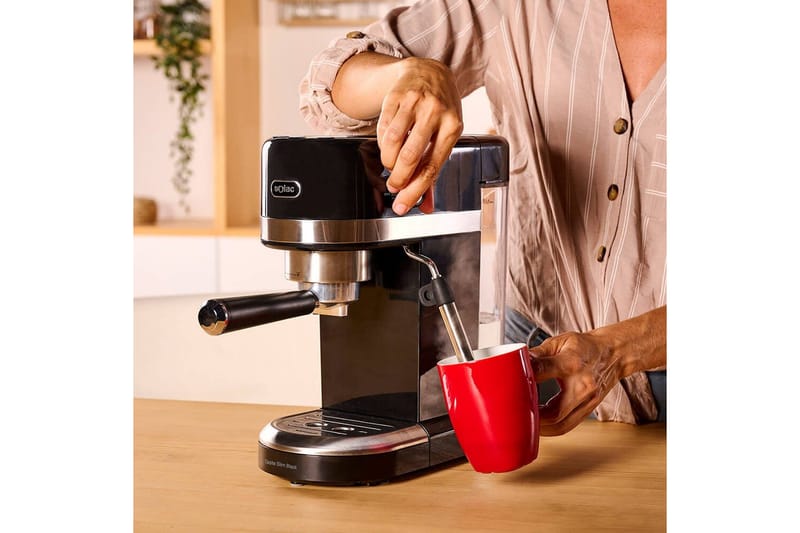 Espressomaskin Solac Taste Slim - Svart - Hushåll - Köksmaskiner - Kaffemaskin & kaffetillbehör - Espressomaskin