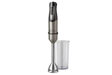 Stavmixer Black+Decker 1200W Borstad Stål - Silver - Hushåll - Köksmaskiner - Blanda & hacka