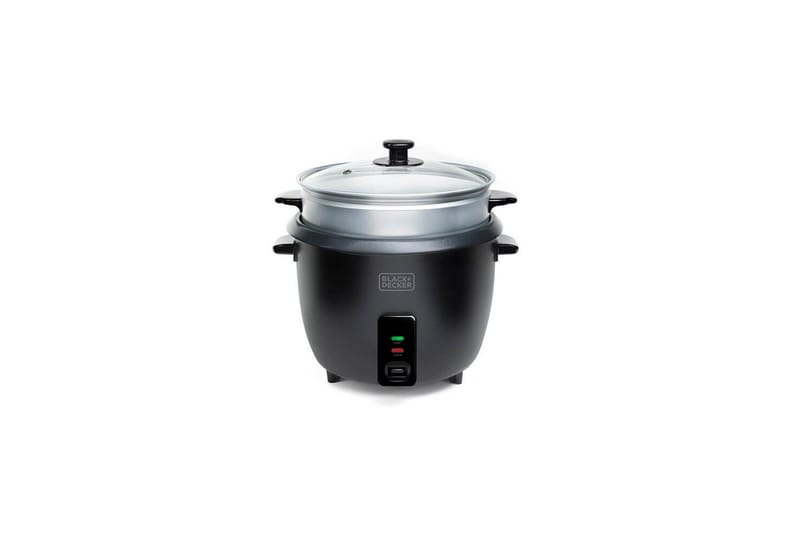 Riskokare Black+Decker 1.8L Svart, Svart