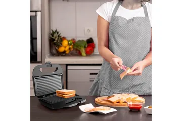 Smörgåsgrill Black+Decker 2 Fack - Hushåll - Matlagning & Bakning - Köksredskap & kökstillbehör