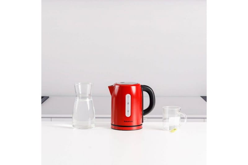 Vattenkokare Taurus 2200W 1L - Red - Hushåll - Matlagning & Bakning - Köksredskap & kökstillbehör