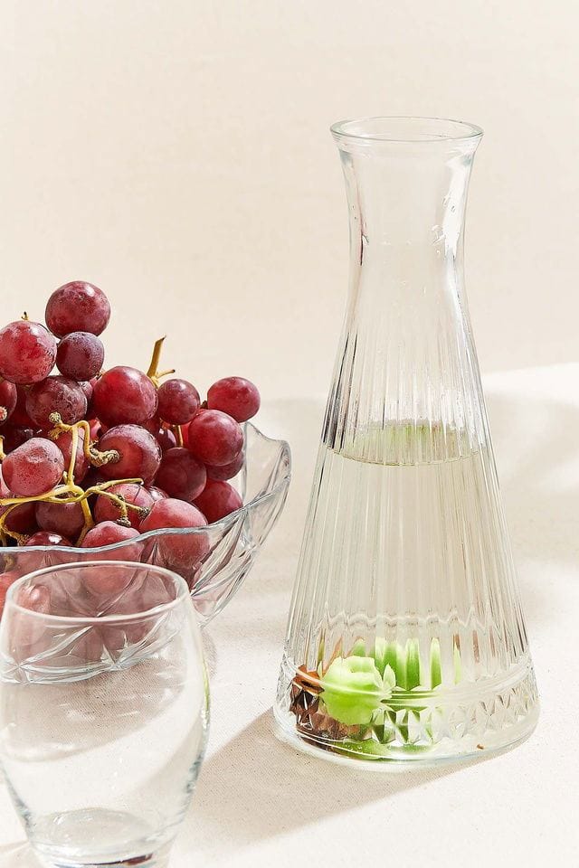 Lumor Glasflaska 12x12x29 cm - Transparent - Hushåll - Servering & Dukning - Karaff & tillbringare