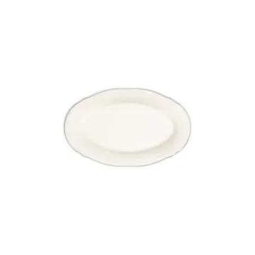 Platin Middagsservis (53 delar) 53x33x36 cm - Vit och silver - Hushåll - Servering & Dukning - Porslin