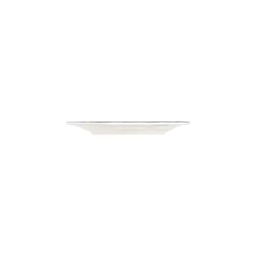 Platin Middagsservis (53 delar) 53x33x36 cm - Vit och silver - Hush åll - Servering & Dukning - Porslin