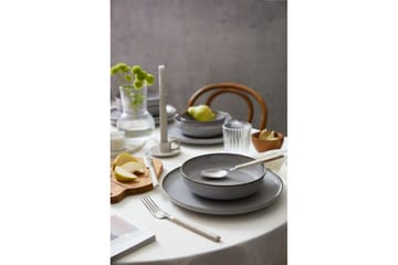 Middagset (18 delar) Majrulao Grå - Grå - Hushåll - Servering & Dukning - Tallrikar & skålar