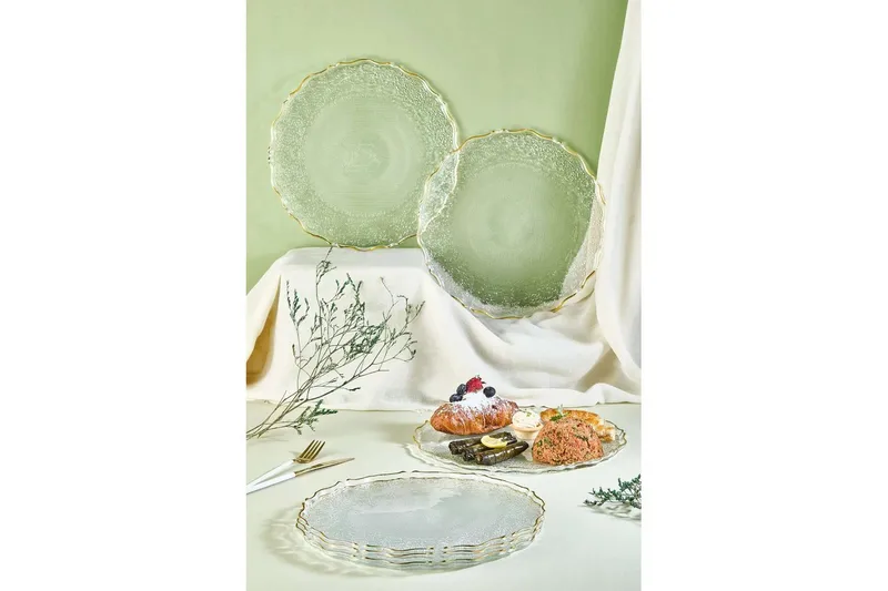 Tharos Tallriksset 28 cm - Transparent - Hushåll - Servering & Dukning - Tallrikar & skålar