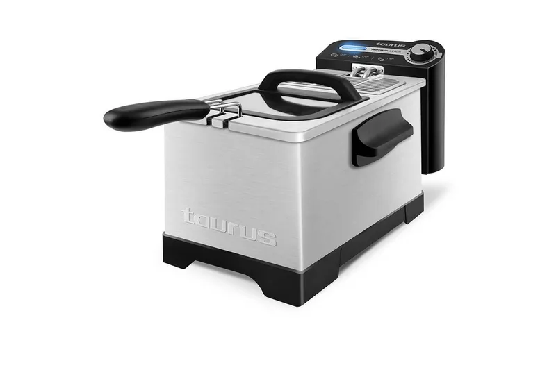 Fritös Taurus Pro 3 Plus 2100W 3L Rostfritt Stål - Grå - Hushåll - Köksmaskiner - Värma & koka