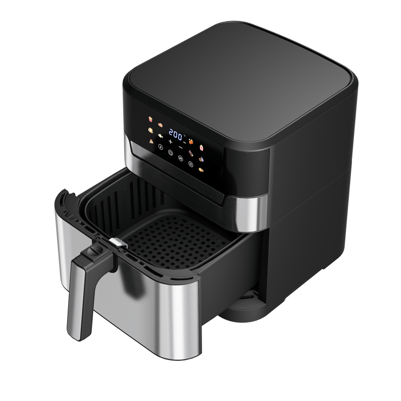 Airfryer 8L | Digital Pekskärm | 10 Förinställda Program | Lyfco - Hushåll - Vitvaror - Ugn - Varmluftsugn