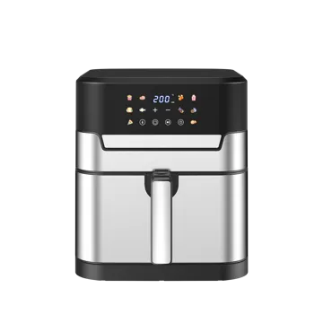 Airfryer 8L | Digital Pekskärm | 10 Förinställda Program | Lyfco - Hushåll - Vitvaror - Ugn - Varmluftsugn