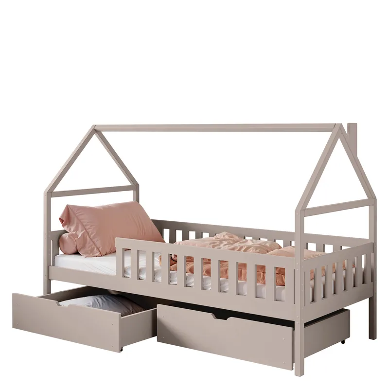 Claven Hussäng 86x188 cm - Beige - Möbler - Barnmöbler - Barnsäng & juniorsäng - Hussäng