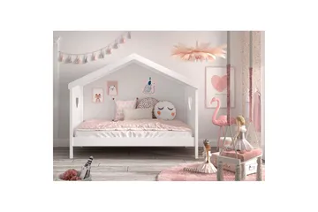 Hussäng Amori 90 x 200 cm White - Möbler - Barnmöbler - Barnsäng & juniorsäng - Hussäng