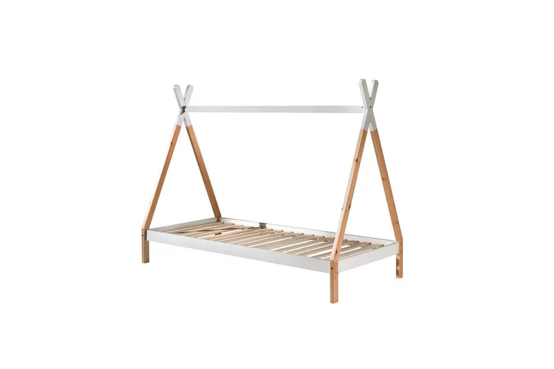 Säng med Textil Tipi 90x200 cm Med ben - Med ben - Möbler - Barnmöbler - Barnsäng & juniorsäng - Hussäng