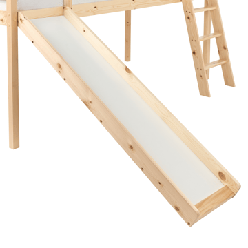 Våningssäng Staple - Ljusbrun - Möbler - Barnmöbler - Barnsäng & juniorsäng - Hussäng
