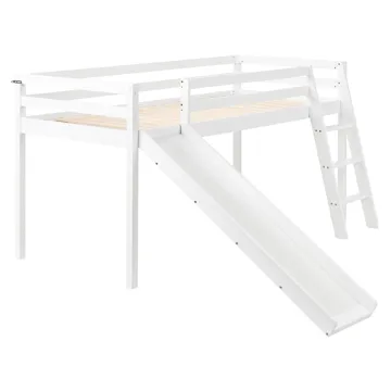 Våningssäng Staple - Vit - Möbler - Barnmöbler - Barnsäng & juniorsäng - Hussäng