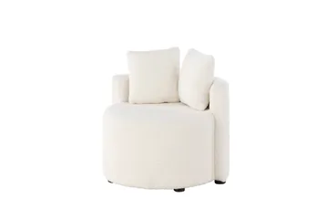 Kelso Barnsoffa Teddy - Vit - Möbler - Barnmöbler - Barnsoffa