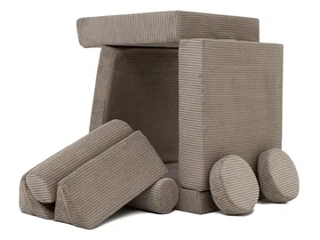 Tharosin 2-sits Barnsoffa - benvit - Möbler - Barnmöbler - Barnsoffa