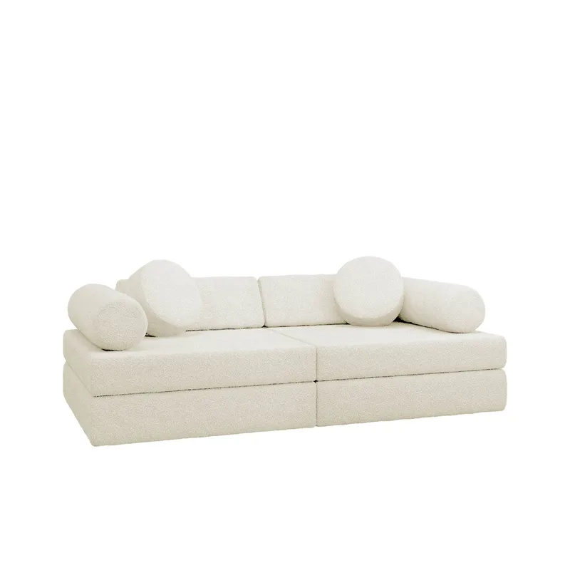 Tharosin 2-sits Barnsoffa, benvit