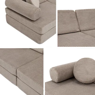 Tharosin Barnsoffa - Grön - Möbler - Barnmöbler - Barnsoffa