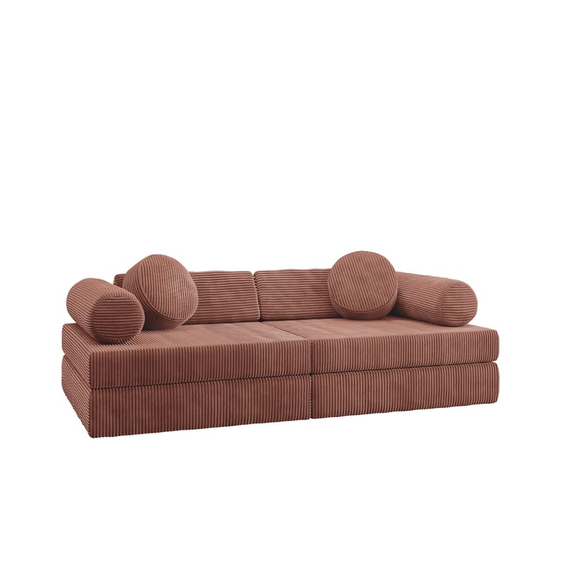 Tharosin Barnsoffa - Rosa - Möbler - Barnmöbler - Barnsoffa