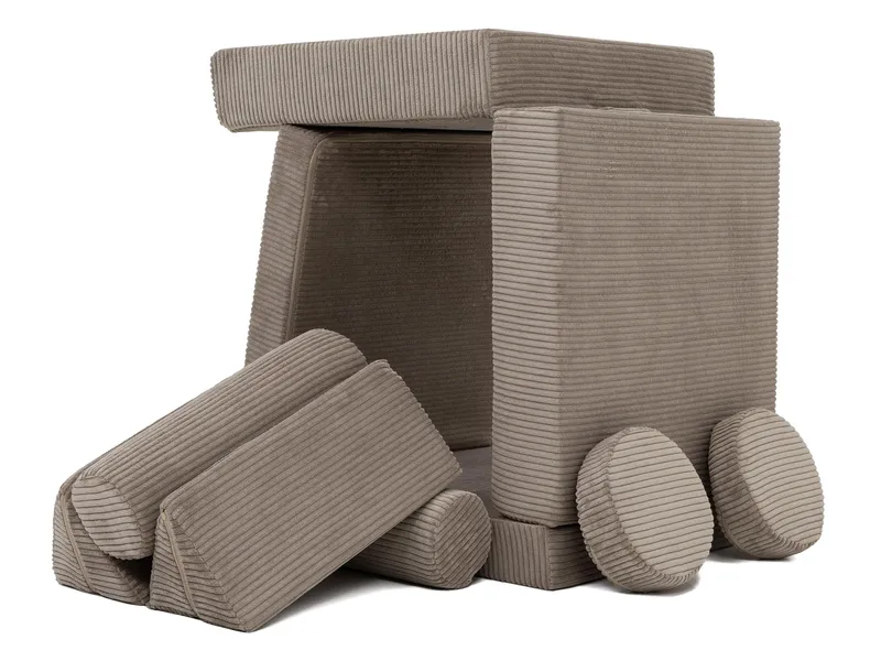 Tharosin Barnsoffa - Rosa - Möbler - Barnmöbler - Barnsoffa