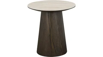 Ödalen Soffbord Rund 48 cm - Travertine look - Möbler - Bord & matgrupper - Soffbord