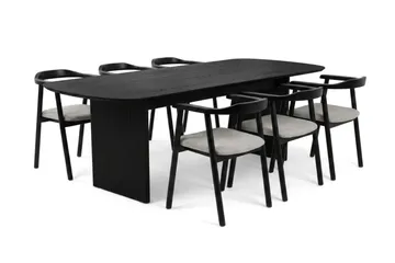 Svartlaserad ek