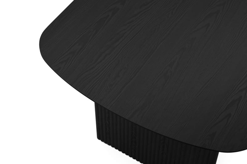 Alma rektangulärt Matbord 180x90 cm Fanér - Svart - Möbler - Bord & matgrupper - Matbord & köksbord