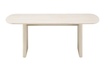 Alma Soffbord Rektangulär 120 cm i trä - Vitlaserad ek - Möbler - Bord & matgrupper - Soffbord