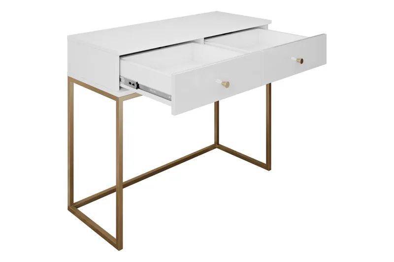 Altenau Sminkbord 100x40 cm - Vit - Möbler - Bord & matgrupper - Sminkbord & toalettbord