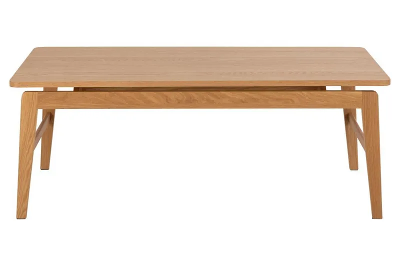 Amasi Rektangulärt Soffbord i Trä med Svävande Bordsskiva - Brun - Möbler - Bord & matgrupper - Soffbord