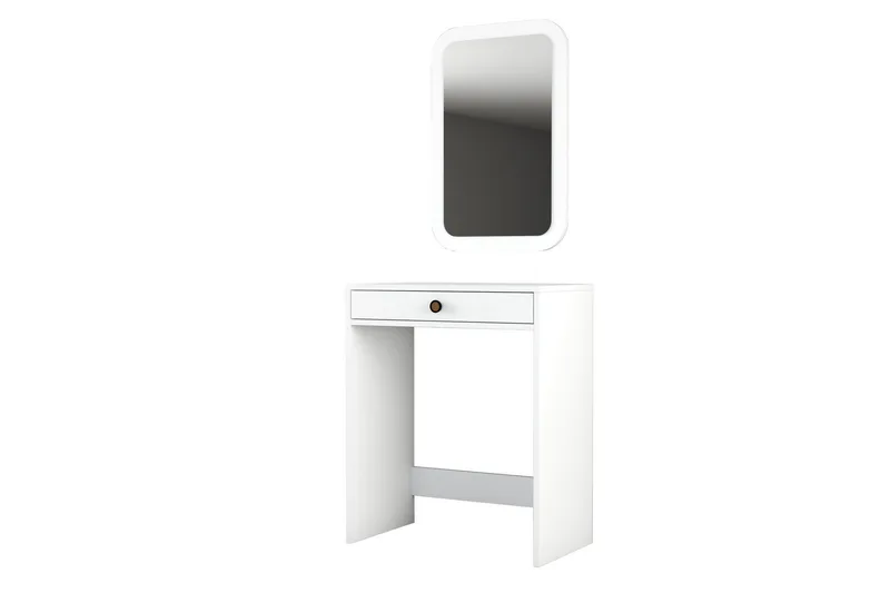 Ameias Sminkbord 70 cm, Vit