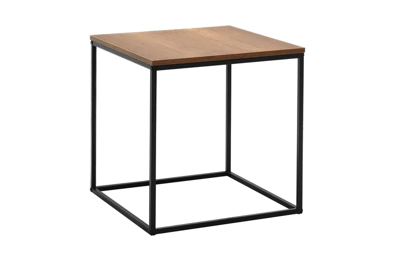 Ajmit Sidobord 50x52 cm Brun - Hanah Home - Möbler - Bord & matgrupper - Avlastningsbord - Lampbord