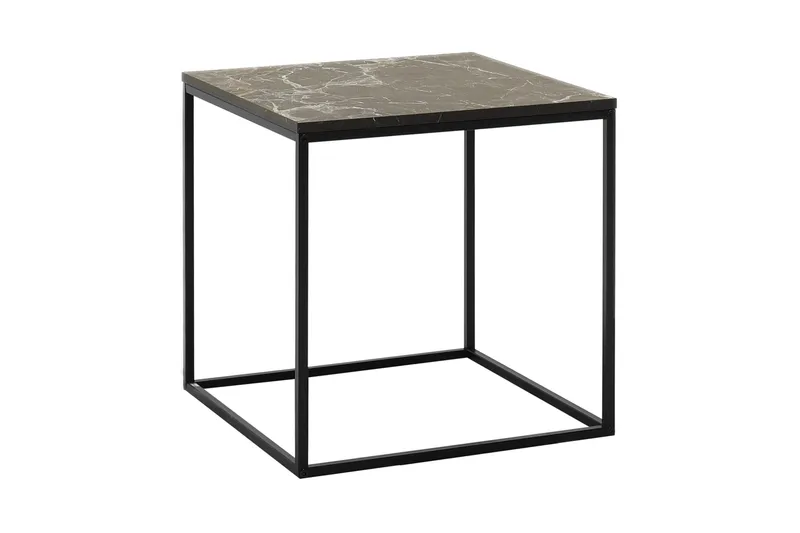 Ajmit Sidobord 50x52 cm Svart - Hanah Home - Möbler - Bord & matgrupper - Avlastningsbord - Lampbord