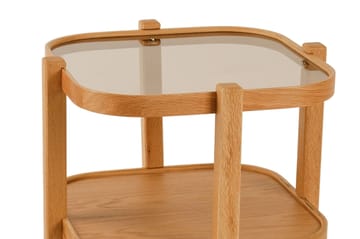 Alaswa Satsbord (2 delar) 50x60x50 cm - Ek - Möbler - Bord & matgrupper - Avlastningsbord - Satsbord