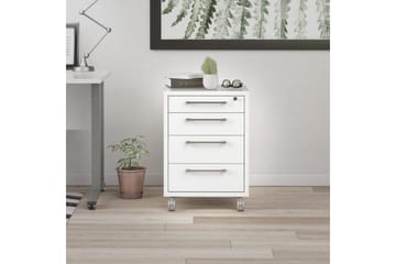 Astric Sängbord 48,2 cm - Vit - Möbler - Bord & matgrupper - Avlastningsbord - Sängbord & nattduksbord
