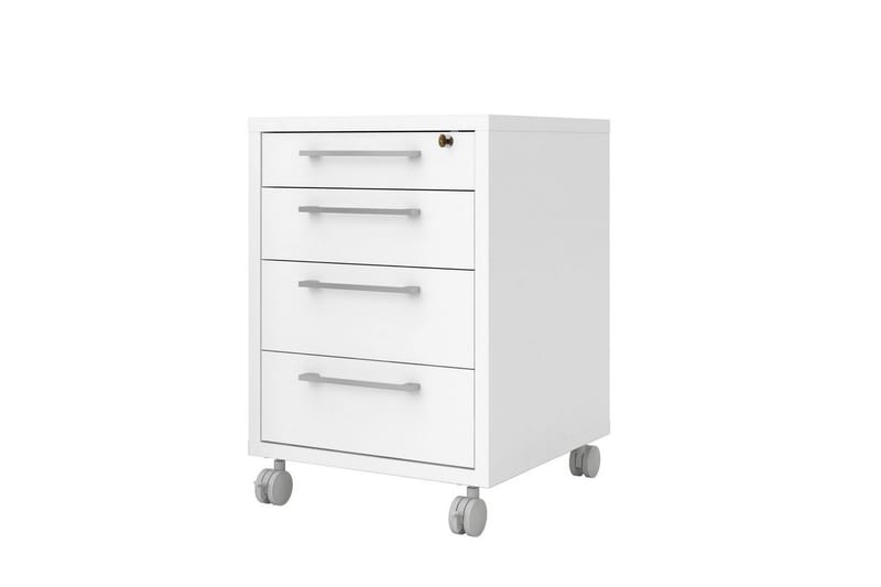 Astric Sängbord 48,2 cm - Vit - Möbler - Bord & matgrupper - Avlastningsbord - Sängbord & nattduksbord