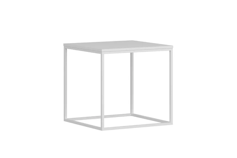 Basak Sidobord 52 cm, Vit