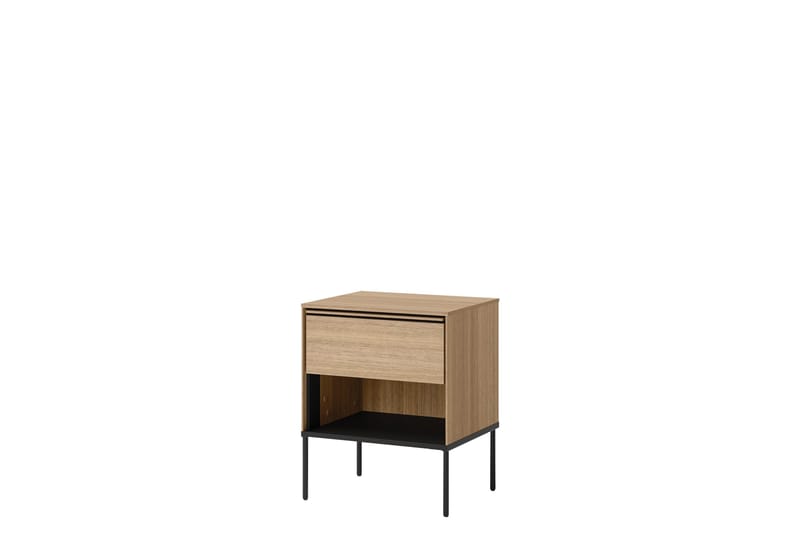 Basici Sängbord 51 cm, Brun