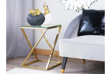 Beverly Sidobord 40 cm - Guld - Möbler - Bord & matgrupper - Avlastningsbord - Lampbord