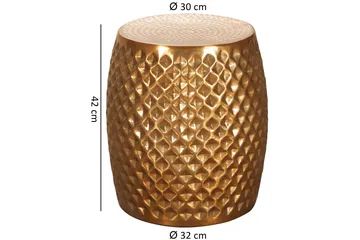 Kalilikane Sidobord 32 cm - Guld - Möbler - Bord & matgrupper - Avlastningsbord - Brickbord & småbord