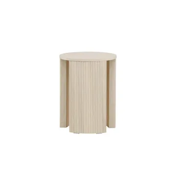 Bristol Sidobord 40 cm - Whitewash - Möbler - Bord & matgrupper - Avlastningsbord - Lampbord