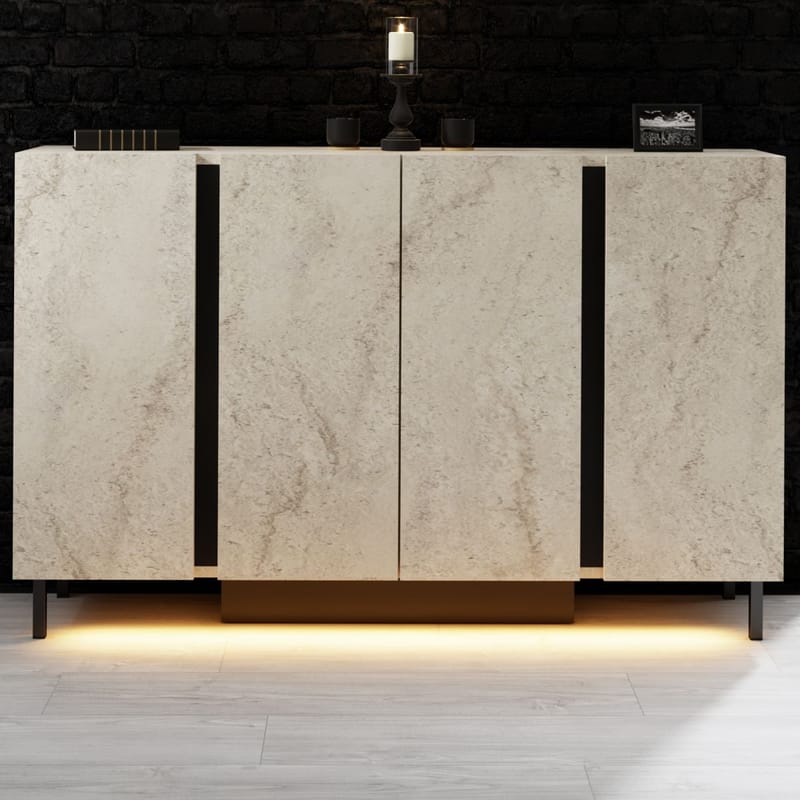 Djarhint Konsolbord 127 cm - Travertin - Möbler - Bord & matgrupper - Avlastningsbord - Hallbord